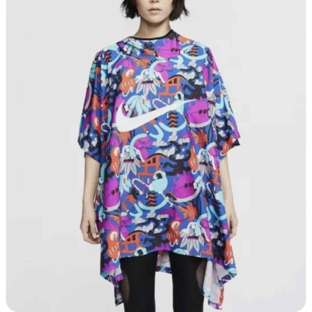 Nike Tokyo marathoner poncho worn once packable s/m